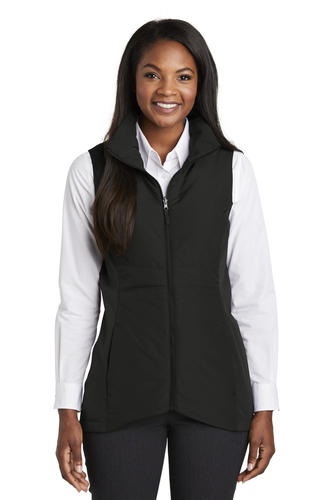 port authority l903 ladies collective insulated vest Front Fullsize