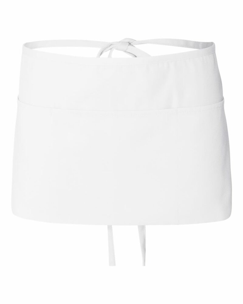 Q-Tees Q2115 Waist Apron with Pockets Front Fullsize"