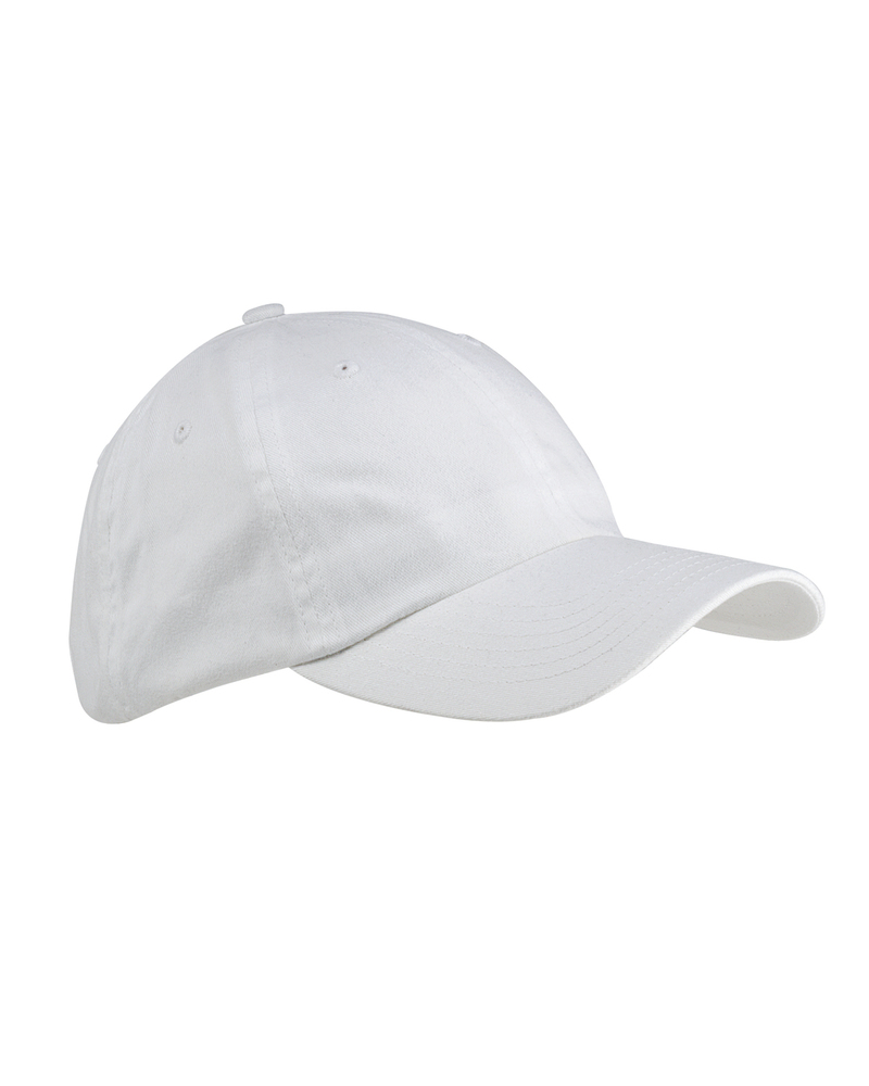 big accessories bx001 6-panel brushed twill unstructured cap Front Fullsize