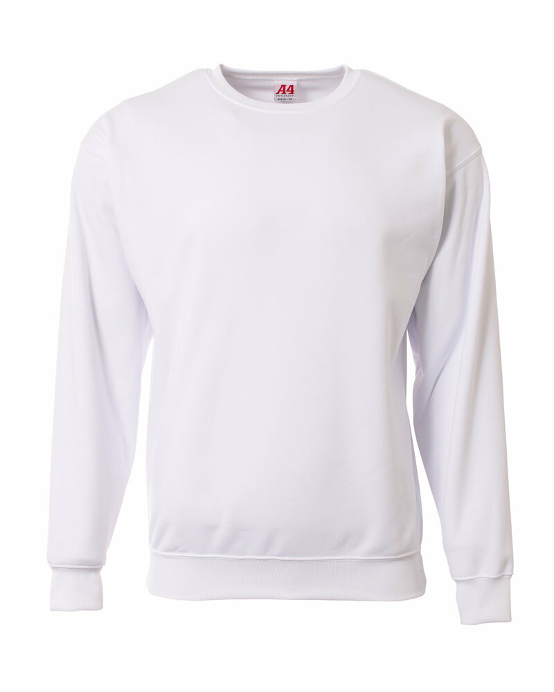 a4 nb4275 youth sprint fleece sweatshirt Front Fullsize