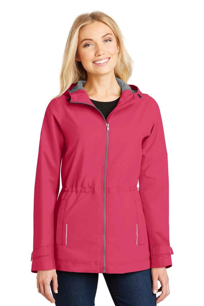 port authority l7710 ladies northwest slicker Front Fullsize