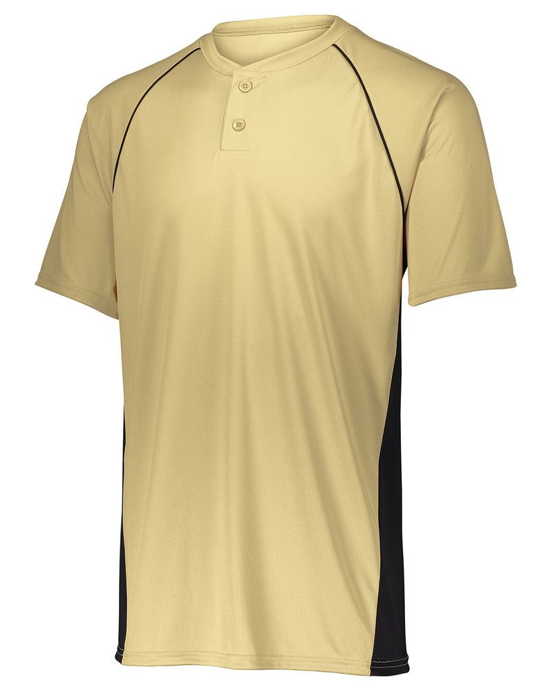 augusta sportswear a1560 unisex true hue technology limit baseball/softball jersey Front Fullsize