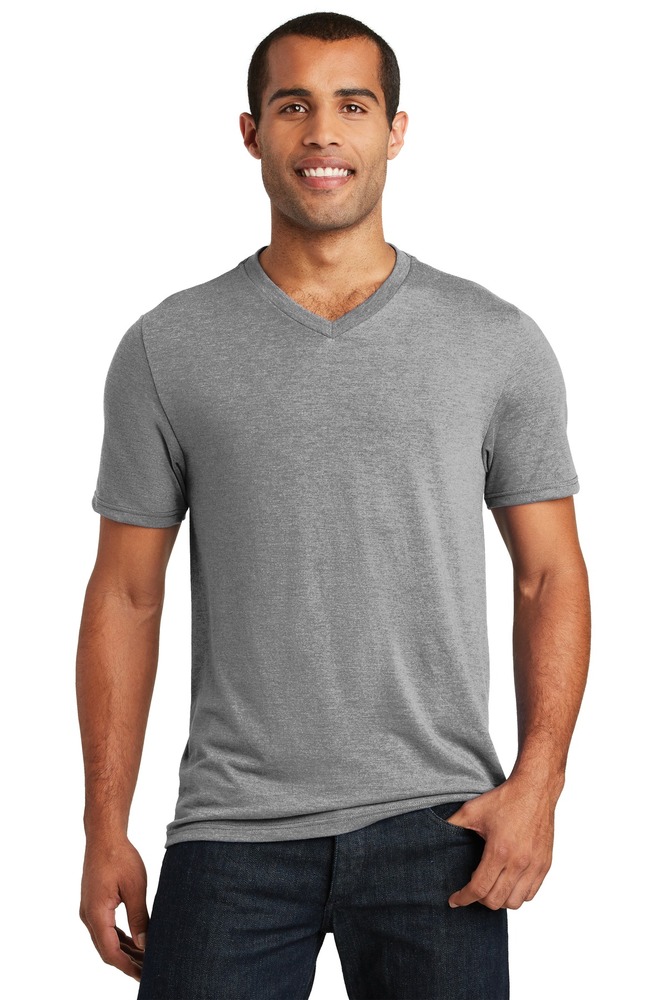District DT1350 Perfect Tri ® V-Neck Tee Front Fullsize"