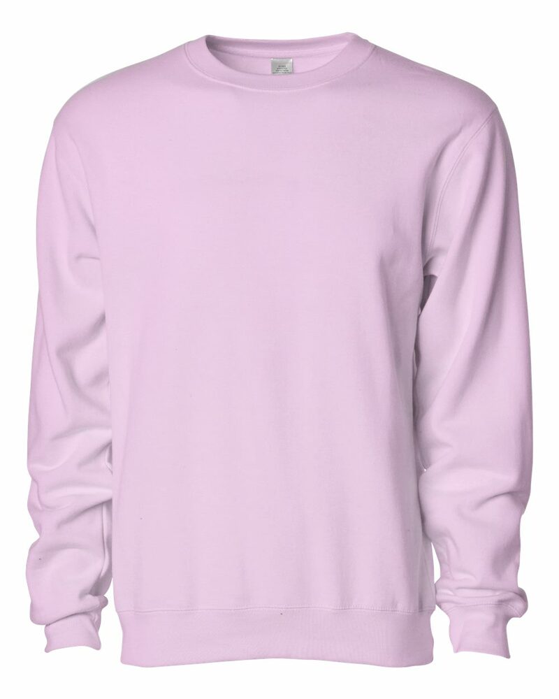 Independent Trading Co. SS3000 Midweight Crewneck Sweatshirt Front Fullsize"