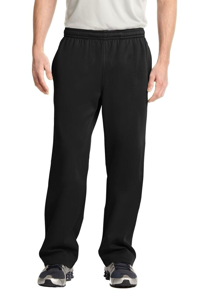 sport-tek st237 sport-wick ® fleece pant Front Fullsize