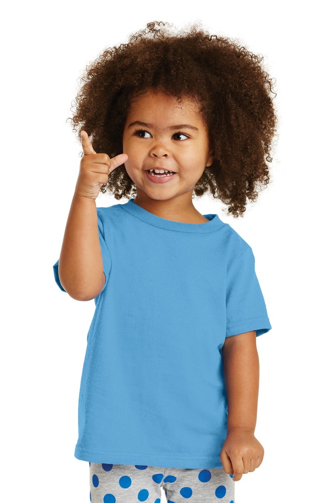 Port & Company CAR54T Toddler Core Cotton Tee Front Fullsize"