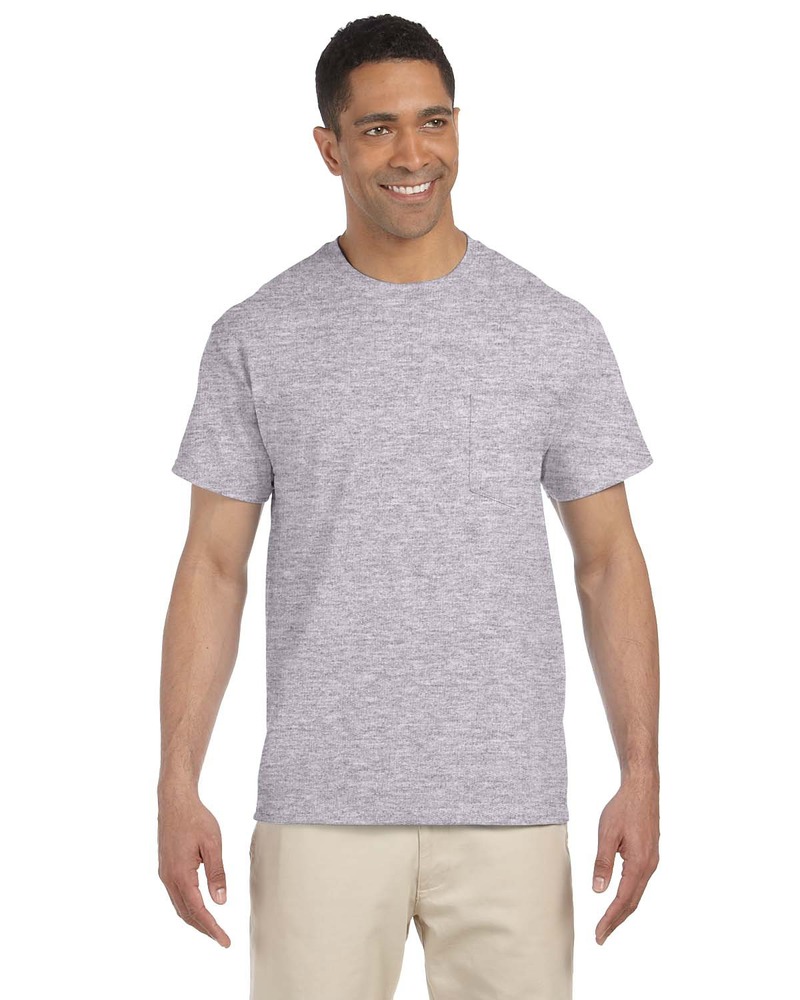 gildan g230 ultra cotton ® 100% cotton t-shirt with pocket Front Fullsize