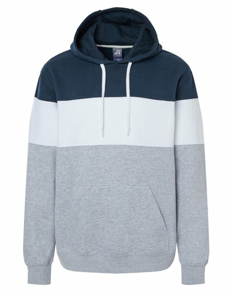 J America 8644 | Men's Varsity Pullover Hooded Sweatshirt | ShirtSpace