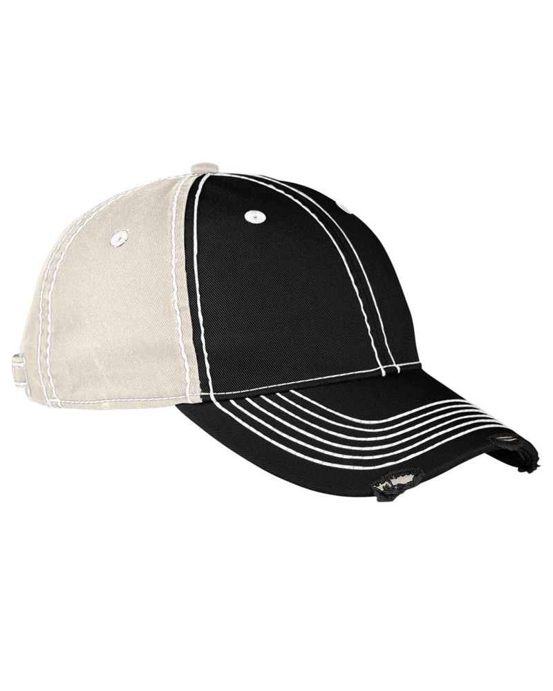 Adams RM102 Adult Distressed Rambler Cap Front Fullsize"