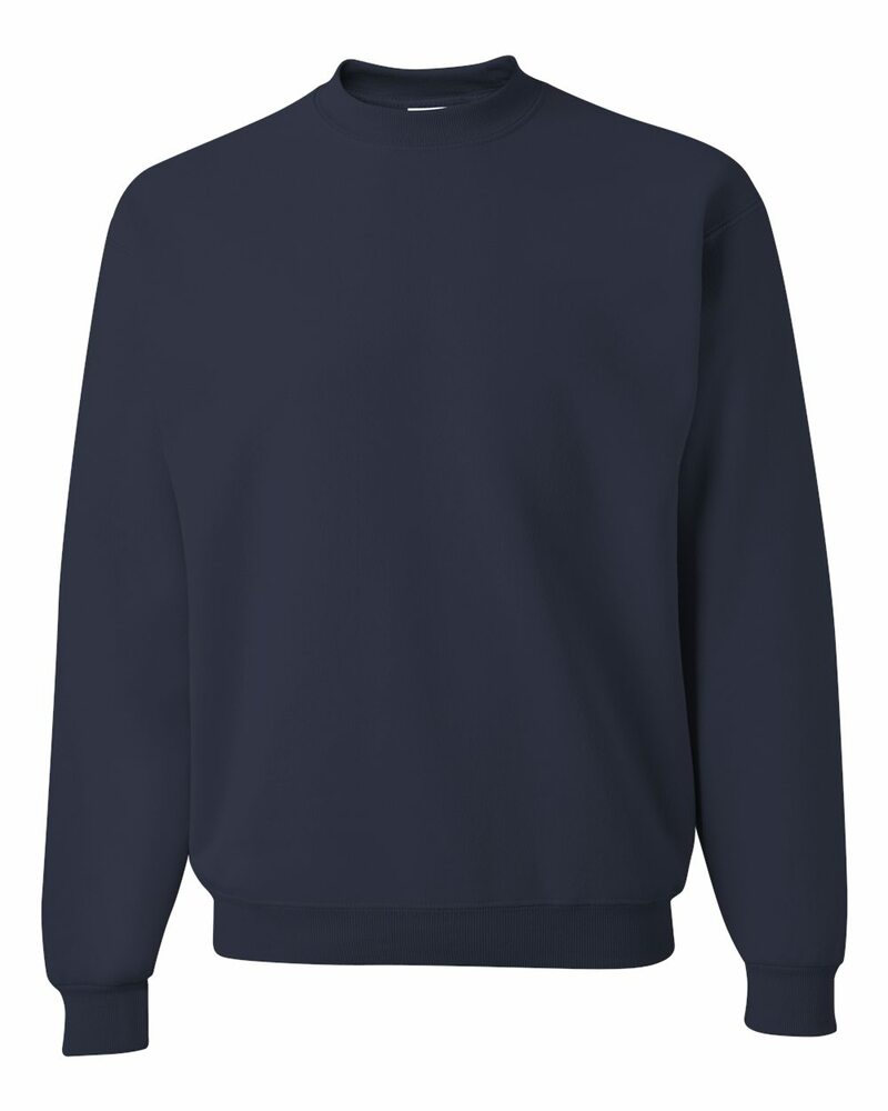 Jerzees 562 Unisex NuBlend® Crewneck Sweatshirt Front Fullsize"