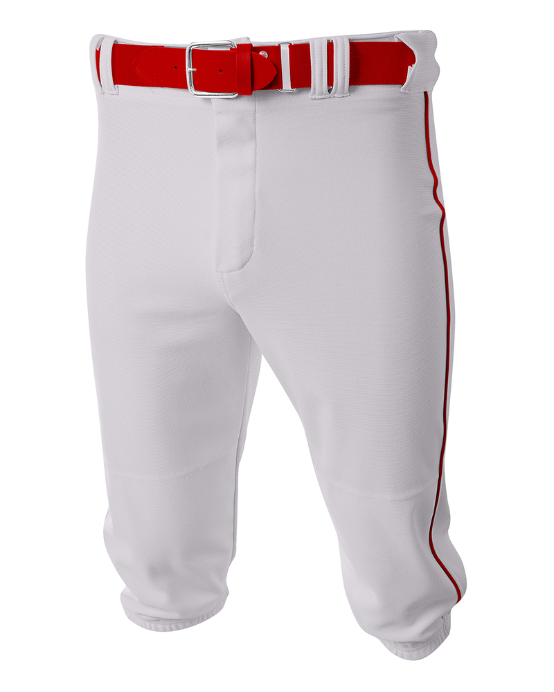 a4 n6003 men's baseball knicker pant Front Fullsize