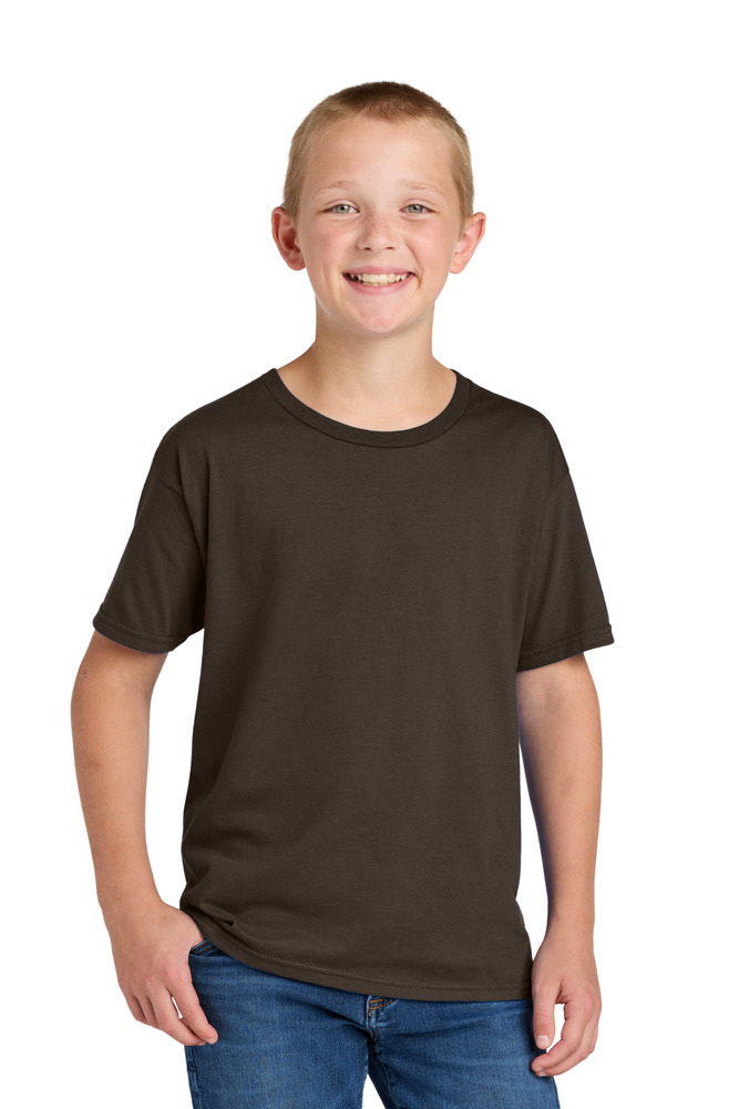 jerzees 363y classics ™ youth cotton t-shirt Front Fullsize
