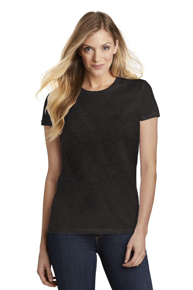 district dt155 women's fitted perfect tri ® tee Front Fullsize