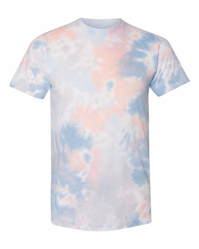 Dyenomite 650DR Dream Tie-Dyed T-Shirt Front Fullsize"