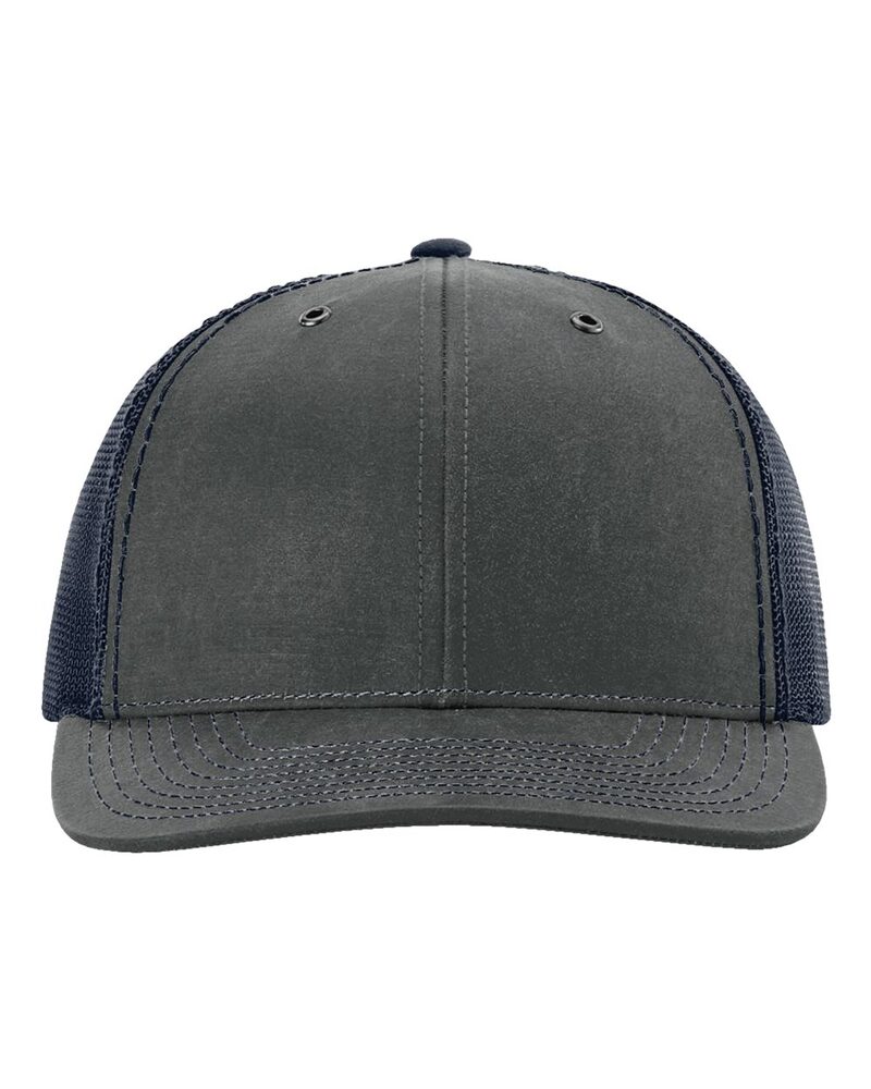richardson 112wf oil cloth trucker cap Front Fullsize