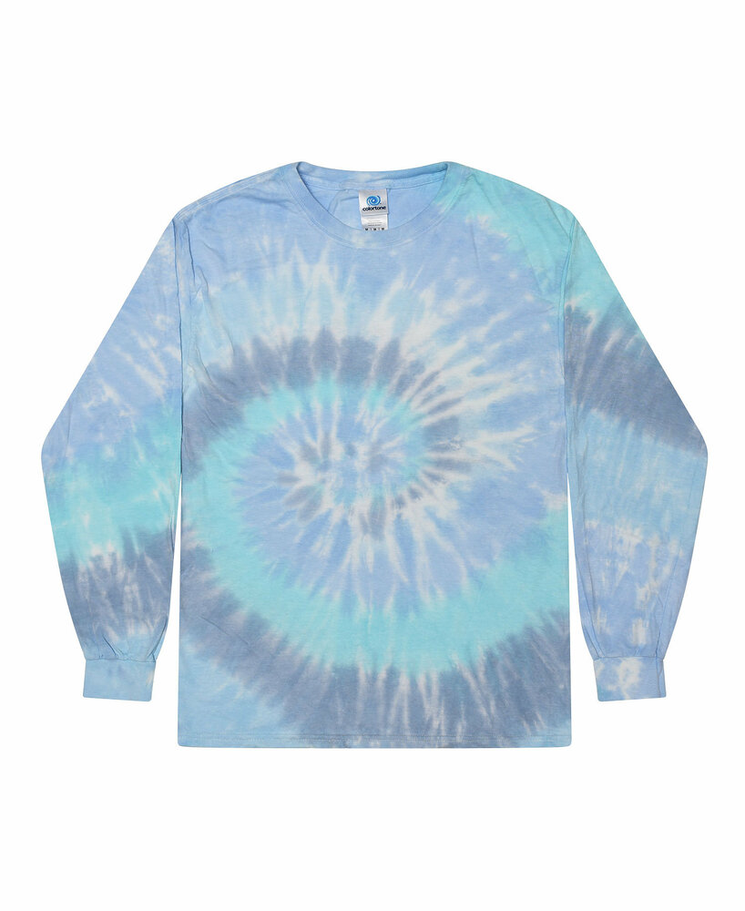 Tie-Dye CD2000 Adult 5.4 oz. 100% Cotton Long-Sleeve T-Shirt Front Fullsize"