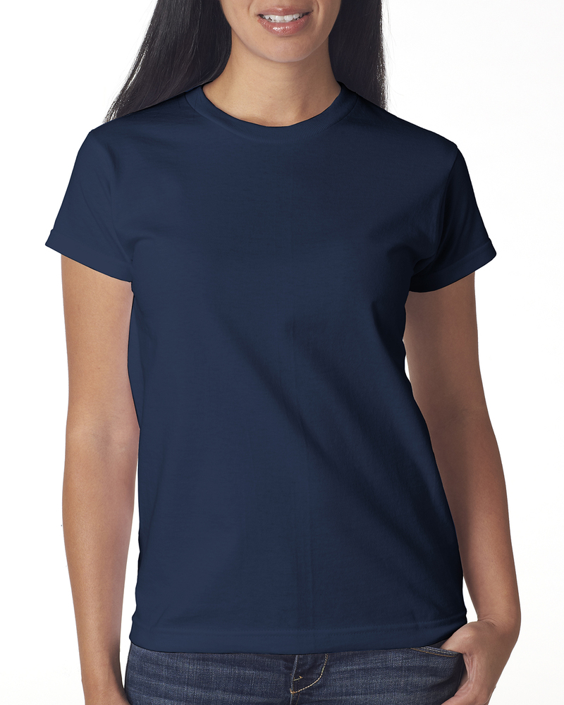 Bayside BA3325 Ladies' 6.1 oz., 100% Cotton T-Shirt Front Fullsize"