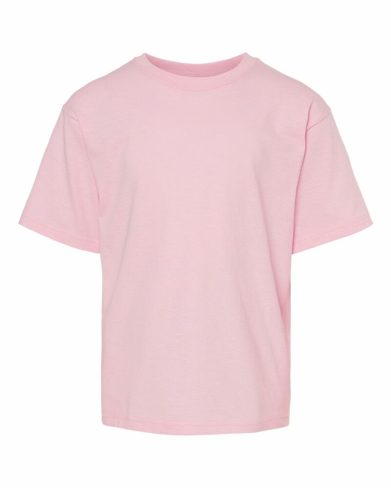 M&O MO4850 Youth Gold Soft Touch T-Shirt Front Fullsize"