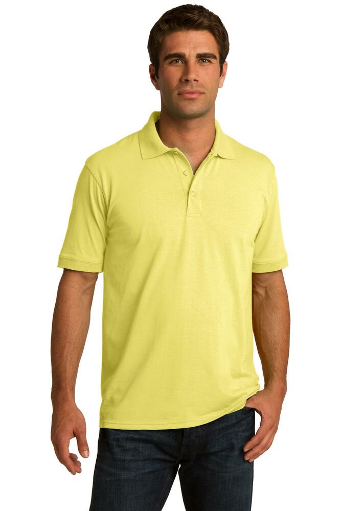 Port & Company KP55 Core Blend Jersey Knit Polo Front Fullsize"