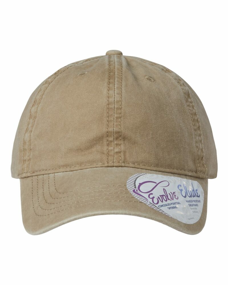 Infinity Her CASSIE Women's Pigment-Dyed Fashion Undervisor Cap Front Fullsize"