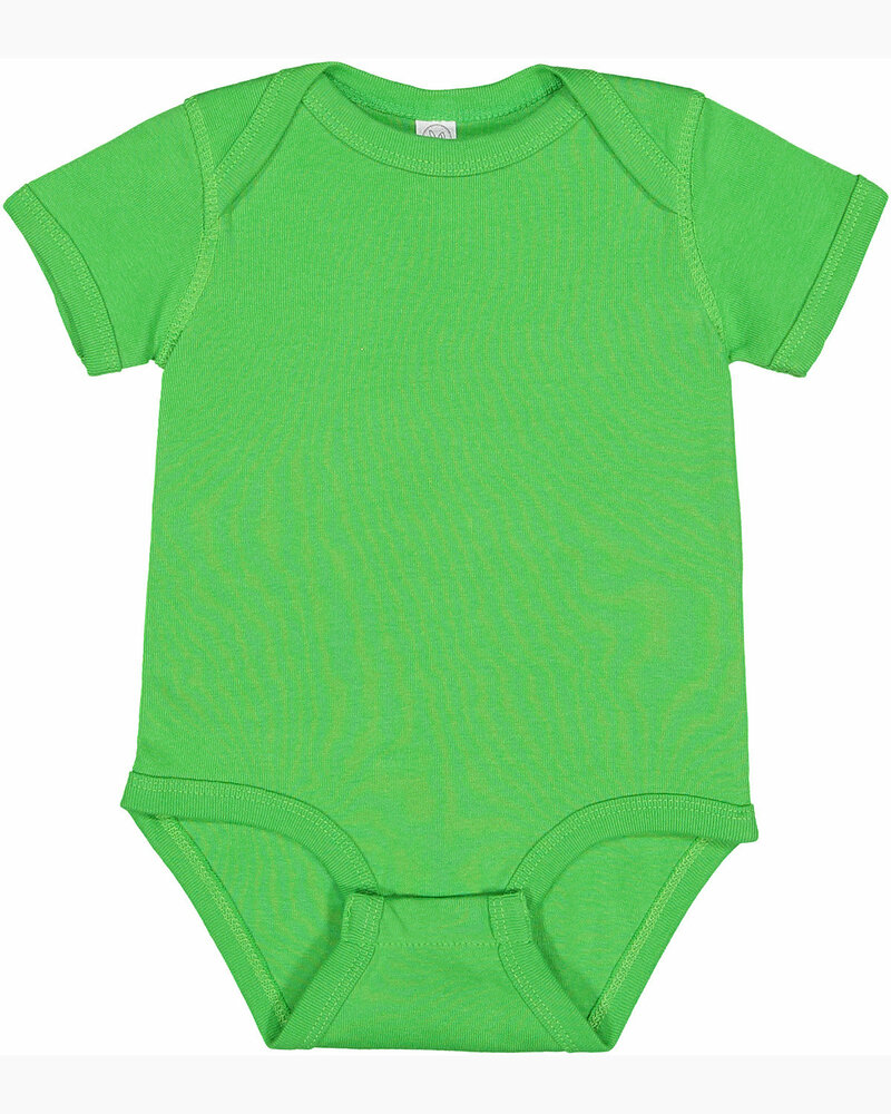 Rabbit Skins 4400 Infant Baby Rib Bodysuit Front Fullsize"