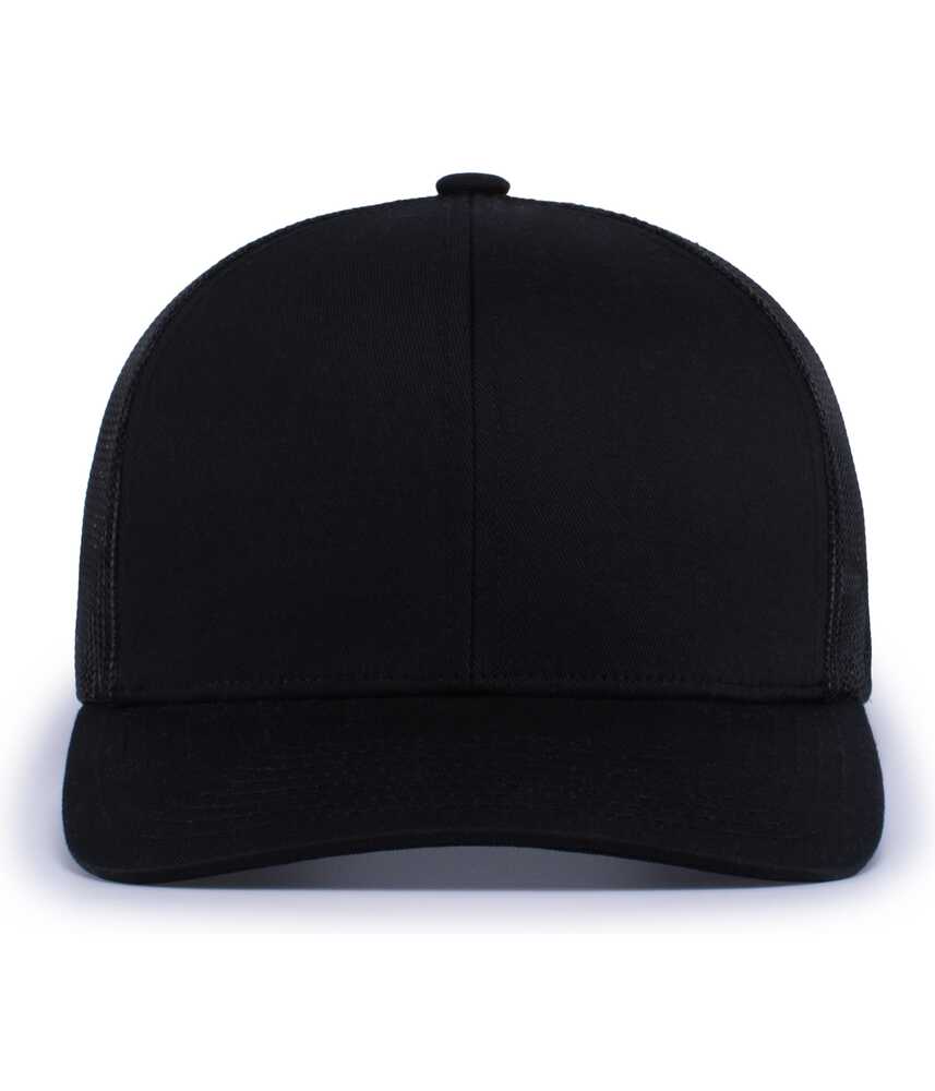 Augusta Sportswear 6116 YOUTH 6-PANEL TRUCKER SNAPBACK CAP Front Fullsize"