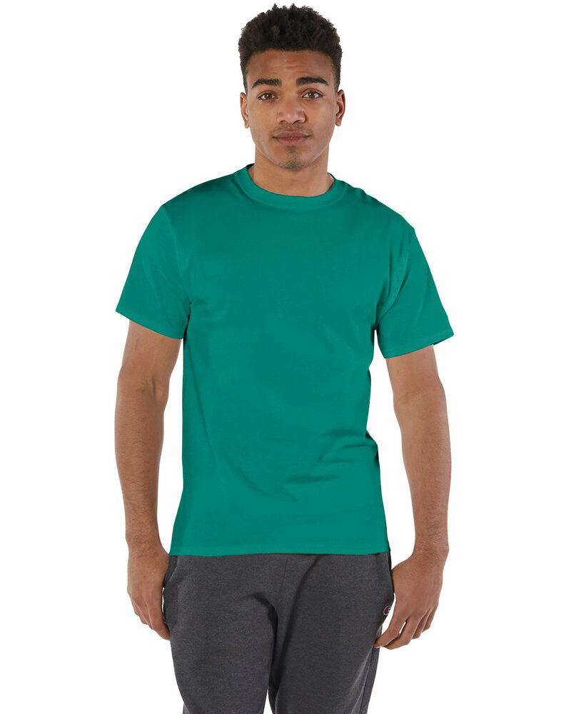 Champion T525C Heritage 6-Oz. Jersey Tee Front Fullsize"