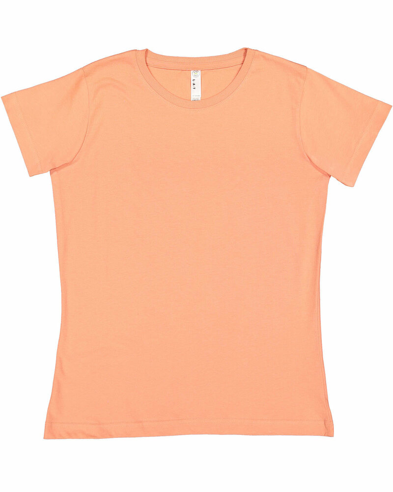 LAT 3516 Ladies' Fine Jersey T-Shirt Front Fullsize"