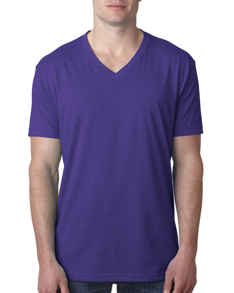Next Level 6240 Men's CVC V Front Fullsize"