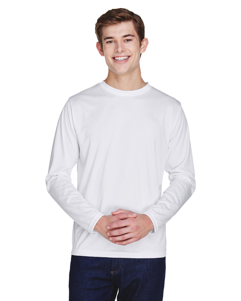 team 365 tt11l men's zone performance long-sleeve t-shirt Front Fullsize