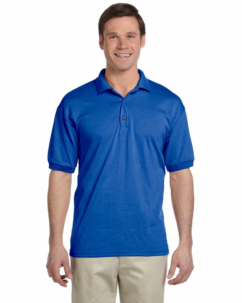 gildan g880 adult 6 oz. 50/50 jersey polo Front Fullsize