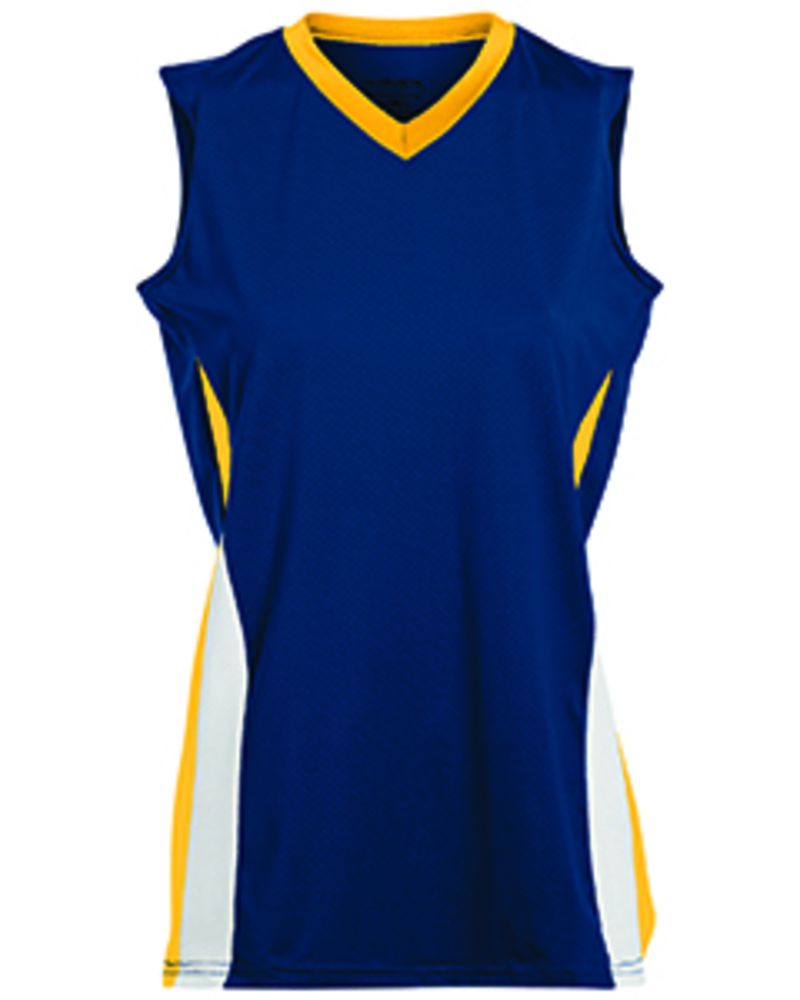 augusta sportswear 1356 girls' tornado jersey Front Fullsize
