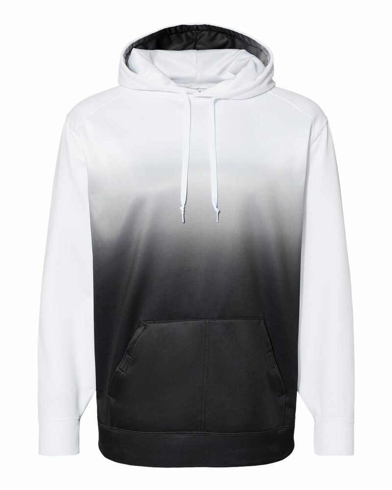 badger sport 1403 ombre hooded sweatshirt Front Fullsize