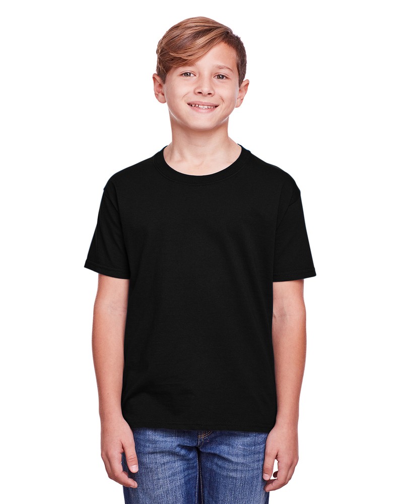 fruit of the loom ic47br youth iconic™ t-shirt Front Fullsize
