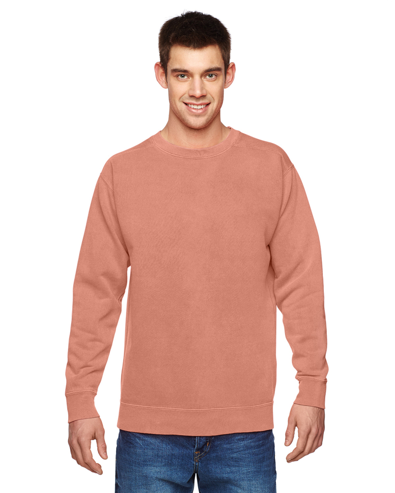 comfort colors 1566 adult crewneck sweatshirt Front Fullsize