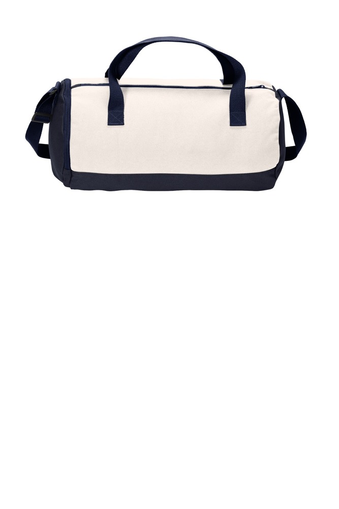 Port Authority BG814 Cotton Barrel Duffel Front Fullsize"