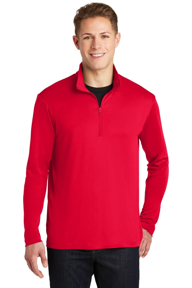 Sport-Tek ST357 PosiCharge ® Competitor ™ 1/4-Zip Pullover Front Fullsize"