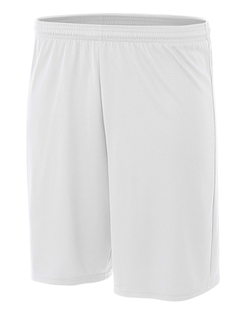 A4 NB5281 Youth Cooling Performance Power Mesh Practice Short Front Fullsize"