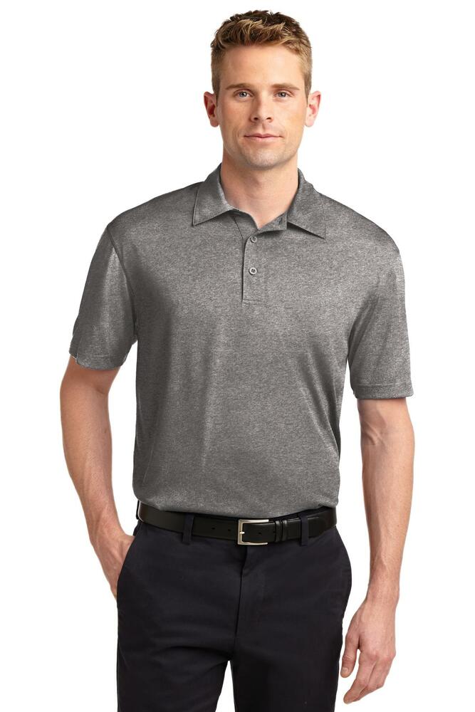 sport-tek st660 heather contender™ polo Front Fullsize