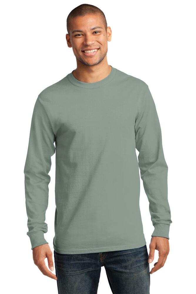 Port & Company PC61LS Long Sleeve Essential Tee Front Fullsize"