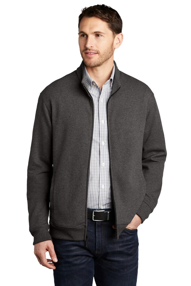 Port Authority K809 Interlock Full-Zip Front Fullsize"