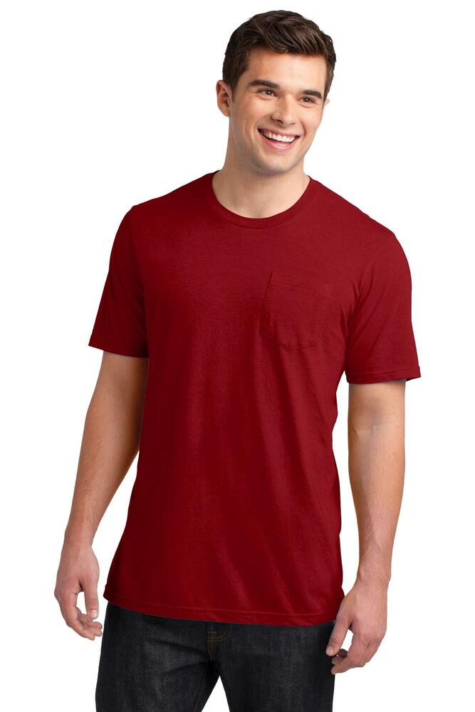 district dt6000p very important tee ® with pocket Front Fullsize