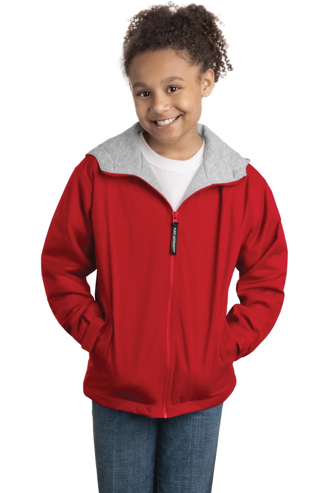 Port Authority YJP56 Youth Team Jacket Front Fullsize"