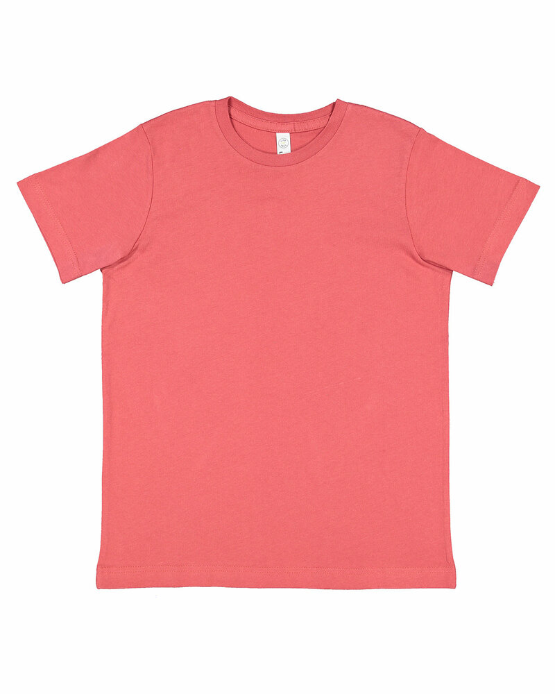 LAT 6101 Youth Fine Jersey T Shirt Front Fullsize"