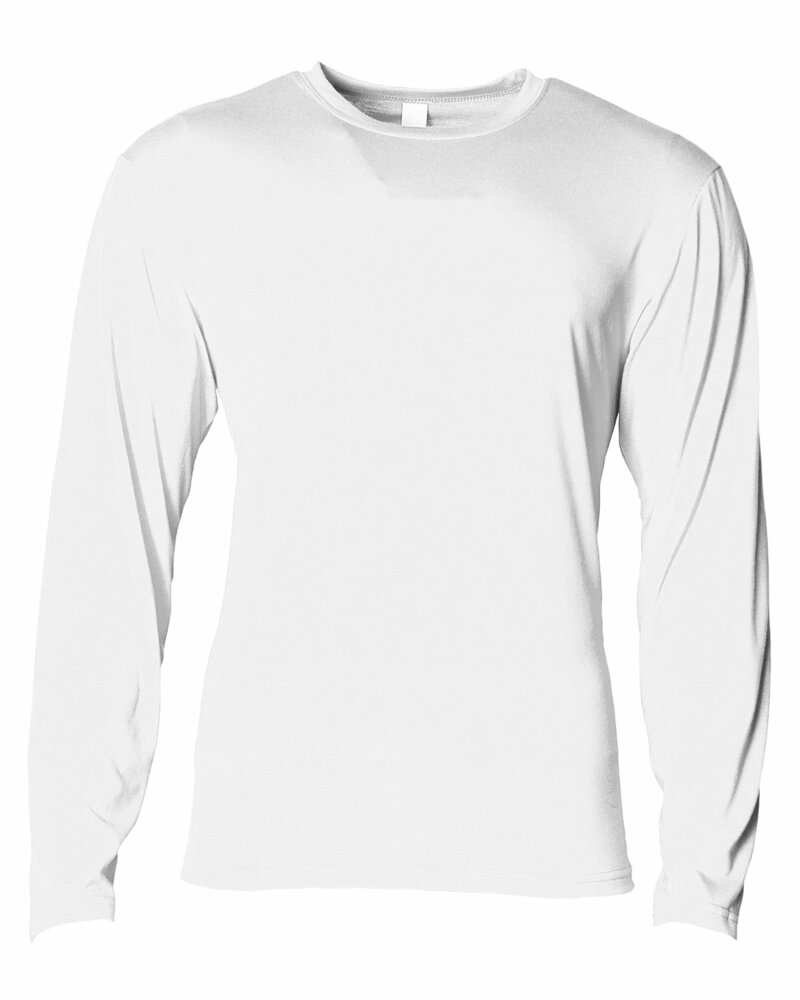 a4 n3029 men's softek long-sleeve t-shirt Front Fullsize