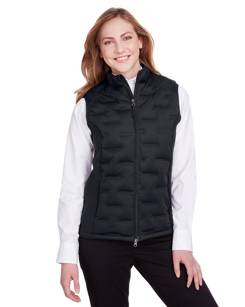 north end ne709w ladies' loft pioneer hybrid vest Front Fullsize