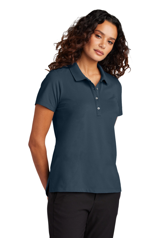 mercer+mettle mm1005 women's stretch pique polo Front Fullsize