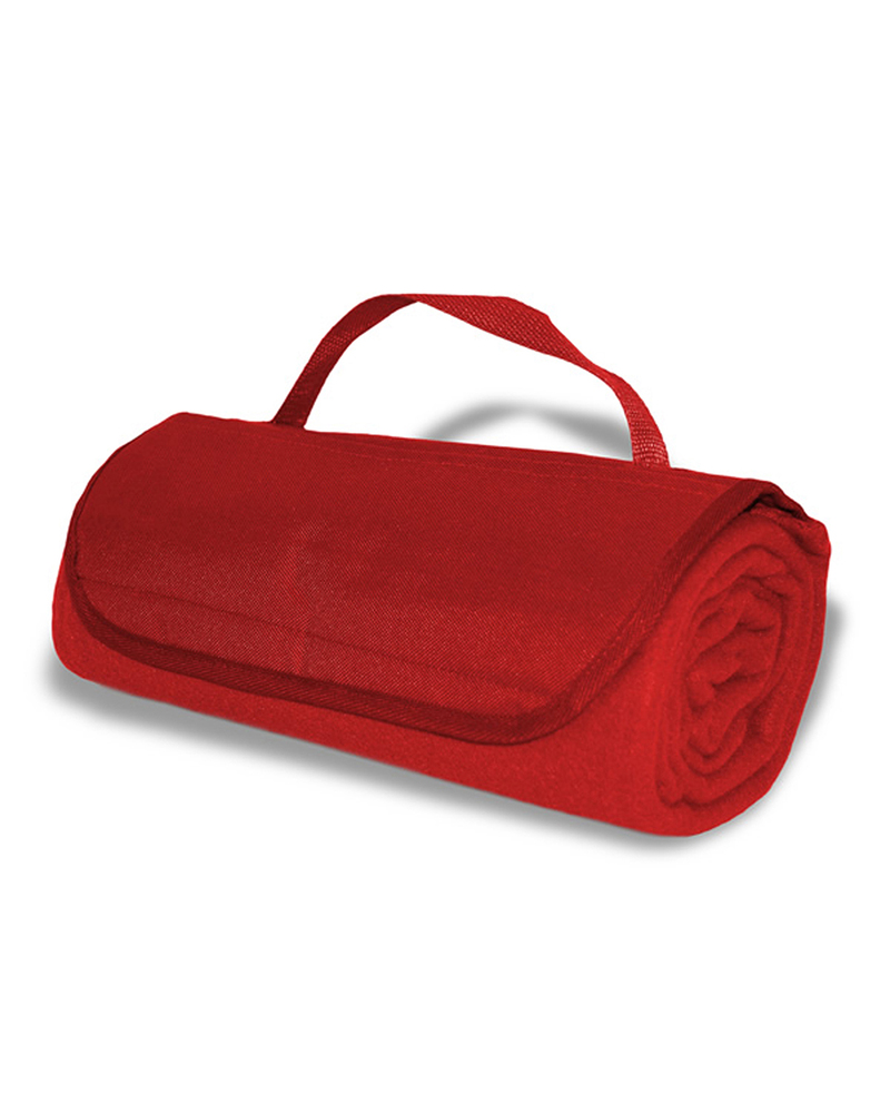 Alpine Fleece 8718 Fleece Roll Up Blanket Front Fullsize"