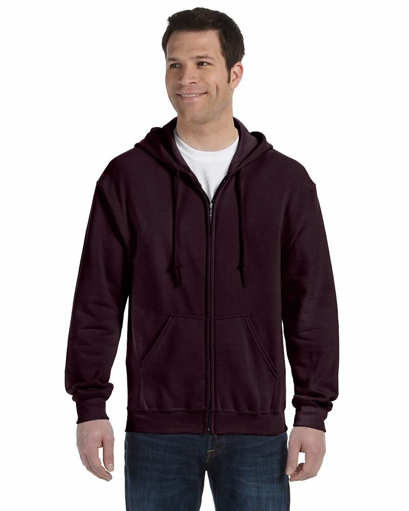 Gildan G186 Heavy Blend™ Full-Zip Hoodie Front Fullsize"