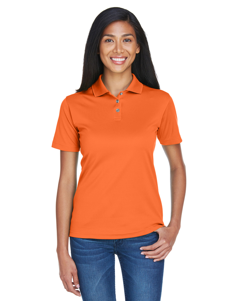 ultraclub 8404 ladies' cool & dry sport polo Front Fullsize